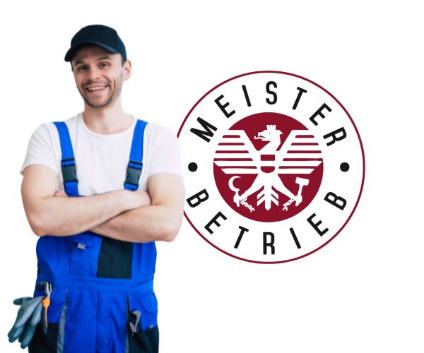 Schlüsseldienst Techniker bei der Türöffnung und Schlossmontage